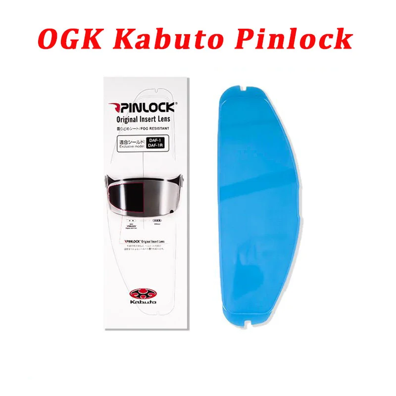 Шлем козырек Pinlock для OGK Kabuto противотуманная наклейка мотоциклетный солнцезащитный козырек противотуманная пленка аксессуары для мотоцикл...