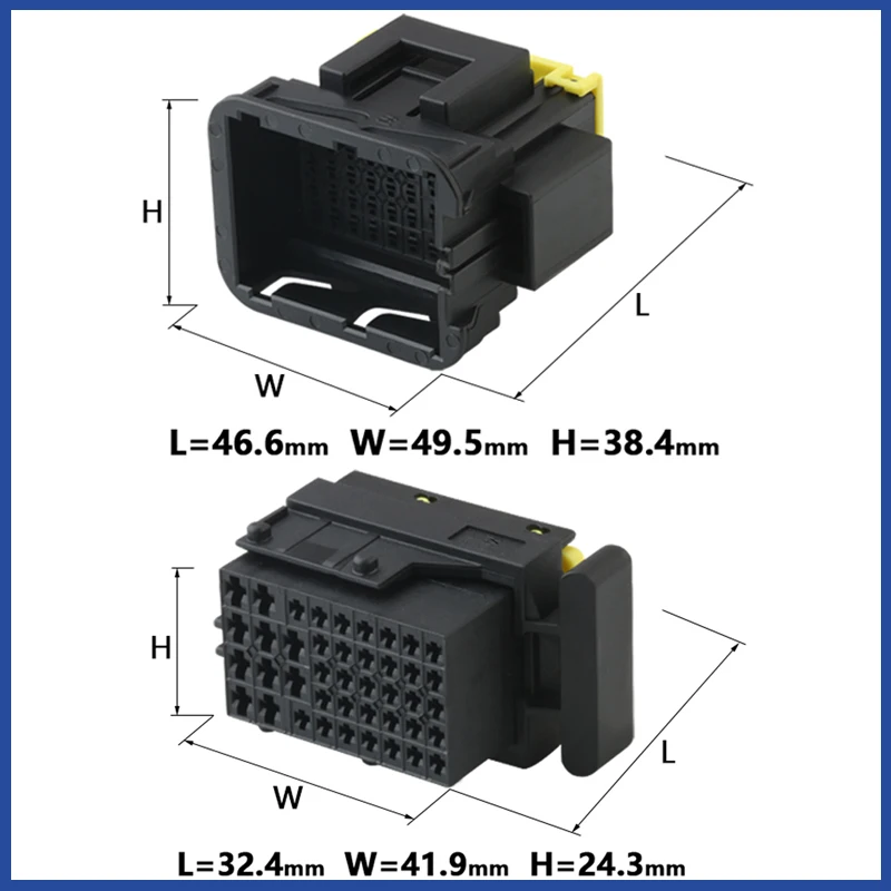 

42 Pin 936421-2 936429-2 Auto ECU Connector Automotive Waterproof Sealed Plug