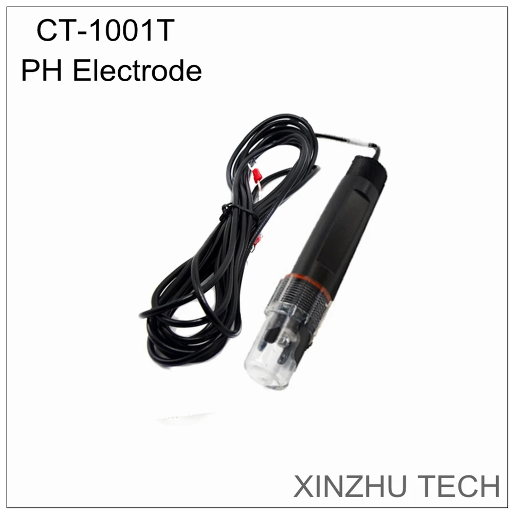 

CT-1001T PH Meter Digital Water Quality Tester High Accuracy PH Antimony Hydrofluoric Acid Electrode PH Measurement Range 0-14