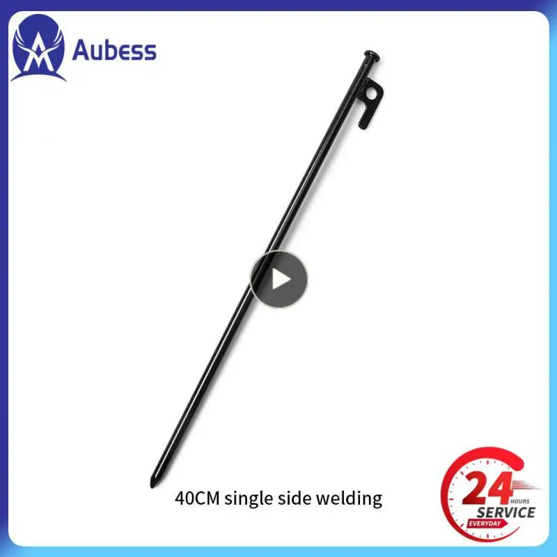 

1~10PCS Strong Grip Camping Equipment Tent Pegs Stakes Nails Durable Metal Steel Corrosion Resistant