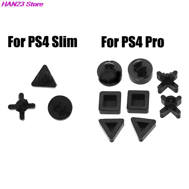 8/3x Feet Pads Silicon Bottom Rubber Feet Pads Cover Cap For PS4 PS 4 Pro Slim Console Housing Case Rubber Feet Cover