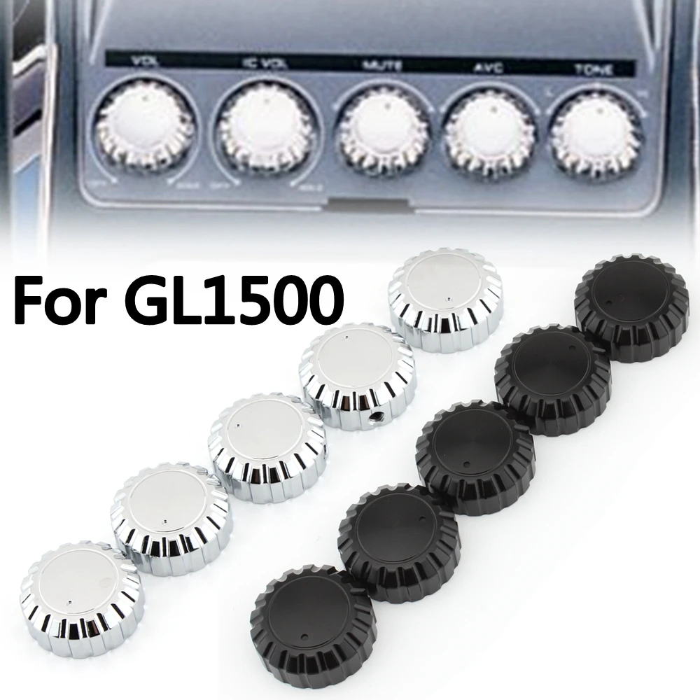 5 шт. сменные кнопки регулировки громкости для Honda Goldwing GL1500 GL 1500 1988-2000