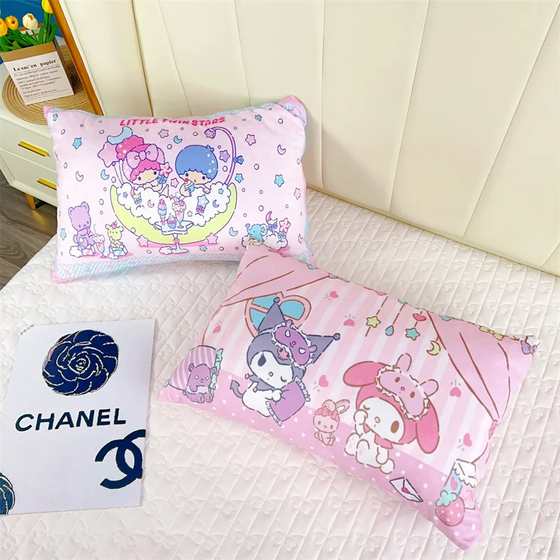 Наволочка Kuromi My Melody Cinnamoroll В Японском Стиле Искусственный Декоративный Чехол Для