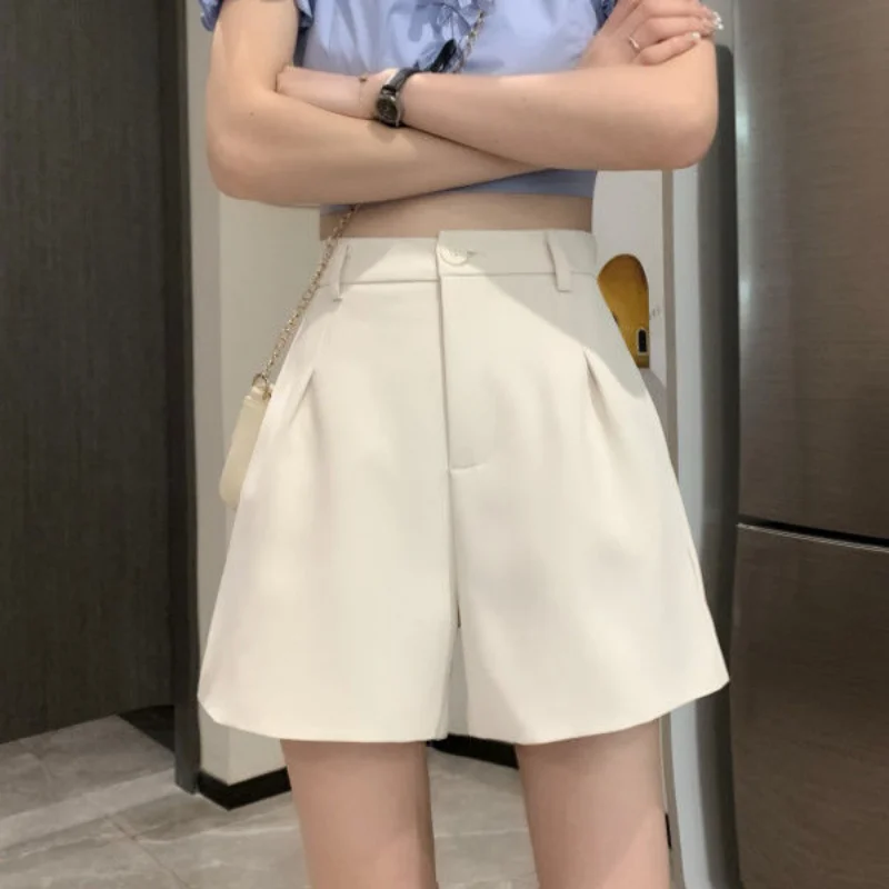 Cotton Loose Women's Shorts with Waist Pocket Baggy Short Pants for Woman To Wear Offer Free Shipping New In Clothing Streetwear