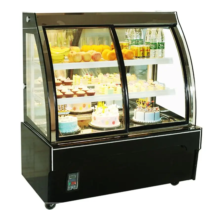 

Hot Selling Fresh-Keeping Refrigerated Cake Display Cabinet Refrigerator With Low Price