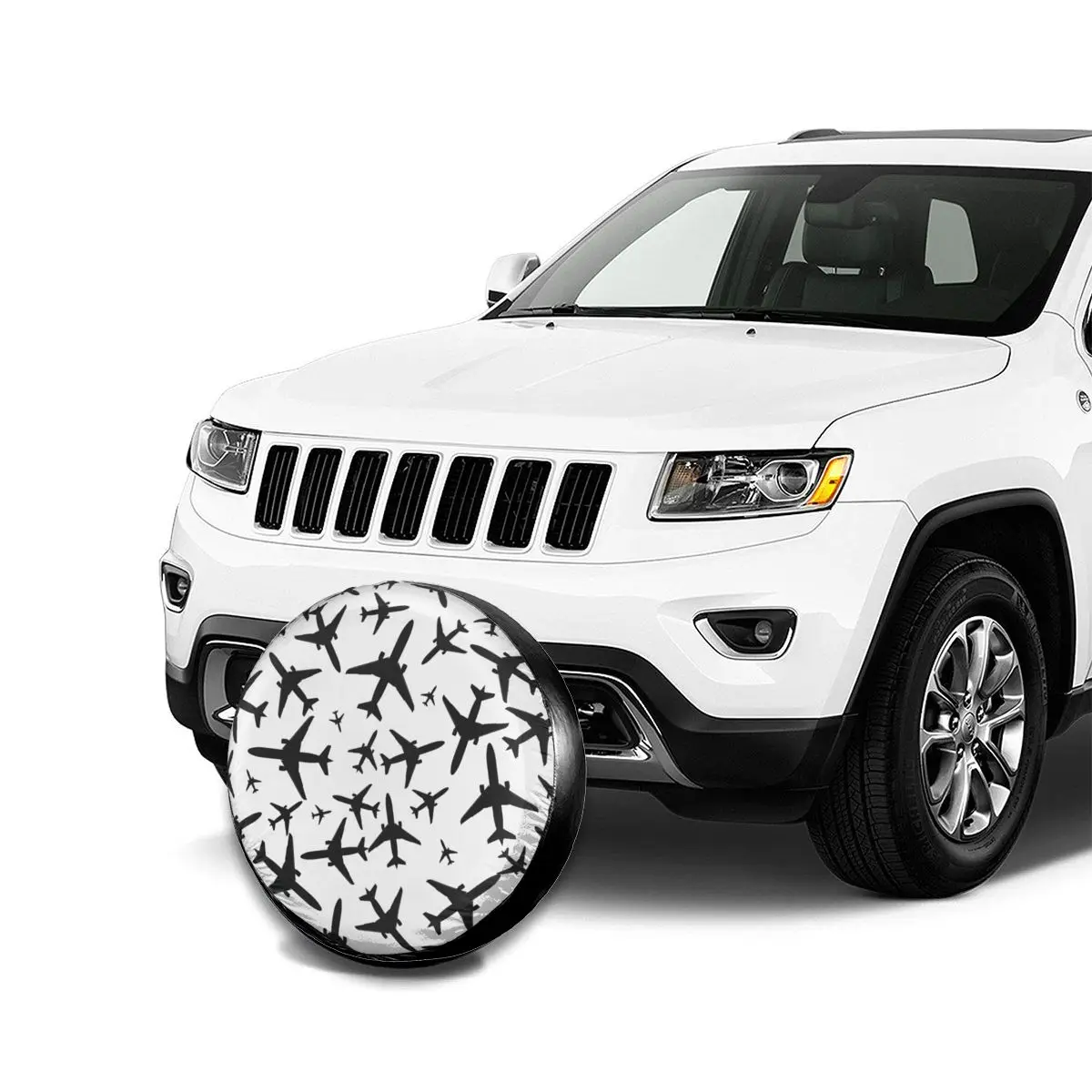 Чехол для запасных шин Jeep Hummer чехол с рисунком случайных самолетов авиационных