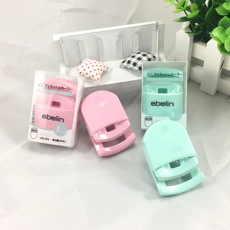 

Plastic eyelash curler wholesale portable sunflower mini new eyelash curl warping device flash powder