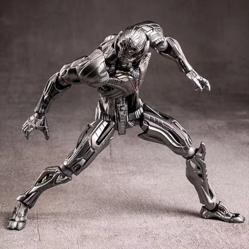 Фото Фигурка AC Factory Ultron Anime Action Figure Kaiyodo Ko, коллекционная модель, игрушка, украшение, подарок на день рождения для мальчиков №2