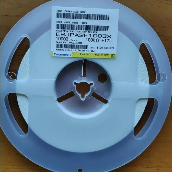 ERJ-PA2J753X Panasonic Толстопленочный резистор 0402 75 кОм ± 5% 0 2 Вт Анти импульсный