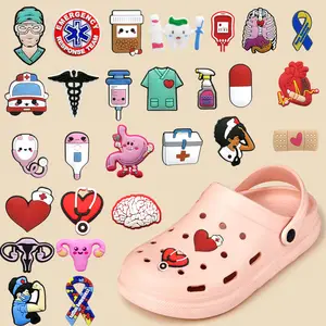  25  50PCS Medical Shoes Decoration Charms fits for