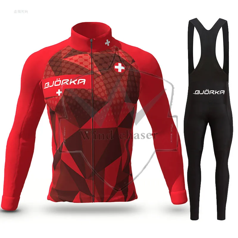 Новинка 2022 мужской осенний комплект одежды для велоспорта с длинным рукавом