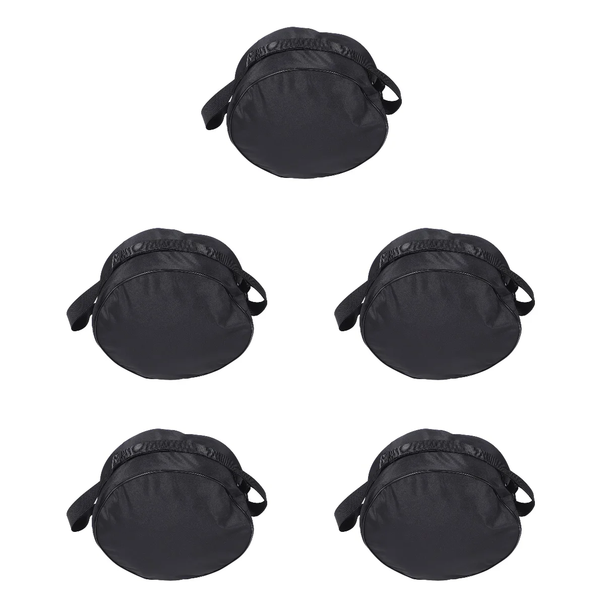 

5 Pack Bag Organizer Tote Yoga Wheel Pouch Storage Polyester Fitness Travel Carrying