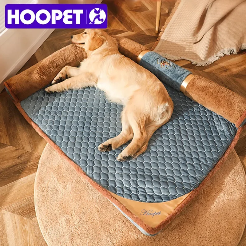 

Новая кровать для кошки с подушкой, коврик для кошки премиум-класса, диван для сна для собак, подстилка для сна для золотистого ретривера, Ла...