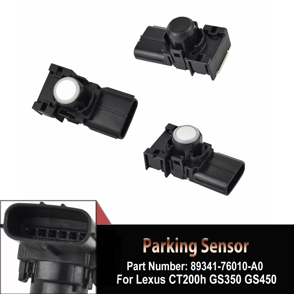 

Black White Silver PDC Parking Distance Control Sensor For Toyota Lexus Parking Assist System 89341-76010 8934176010