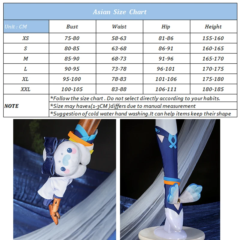 Косплей-костюм ROLECOS Game Genshin Impact Mualani Женский костюм на Хэллоуин для вечеринки