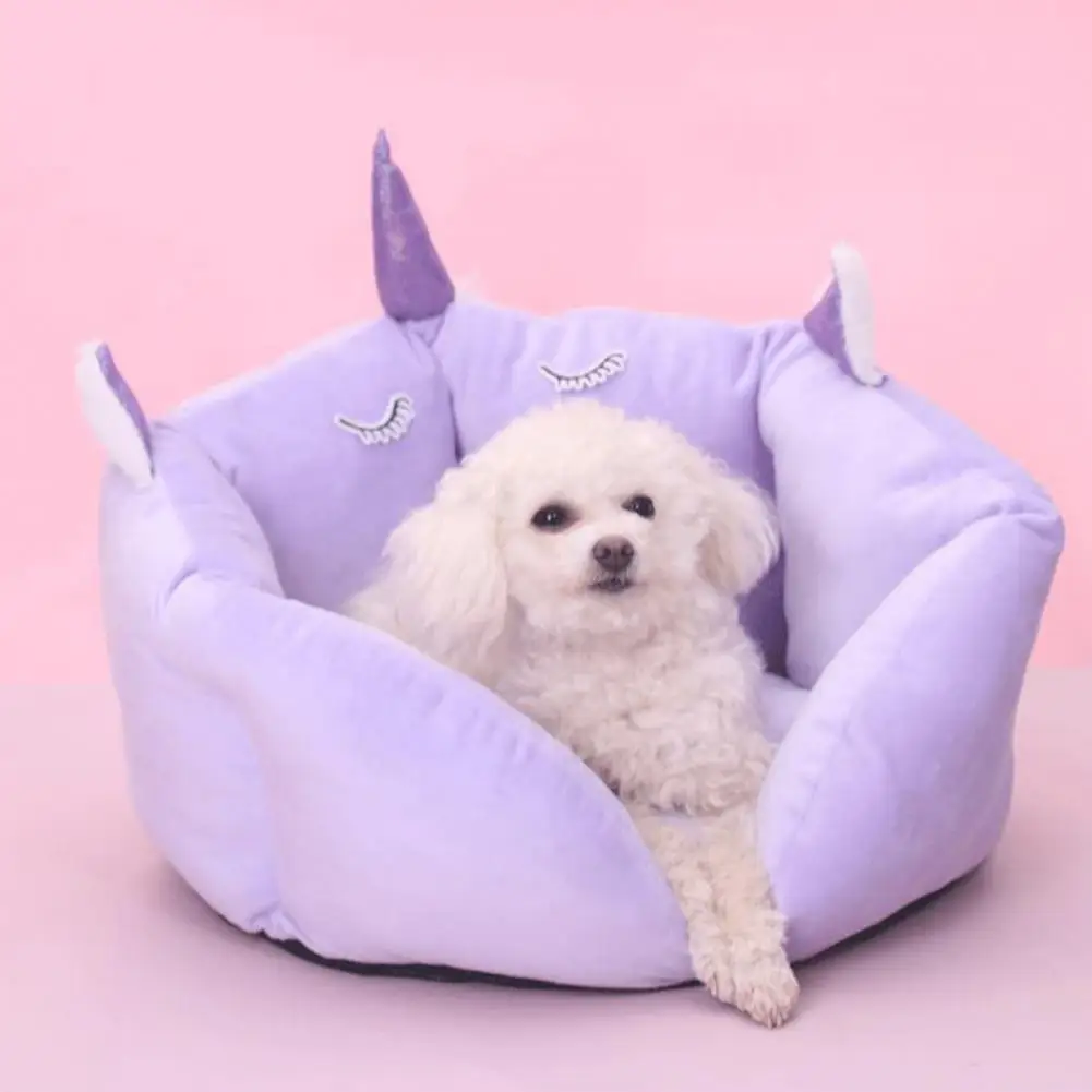 

Pretty Pet Mat Fully Filling Breathable Cartoon Animal Shape Small Dog Puppy Cat Mat Sofa Plush Pet Bed for Pet Cage