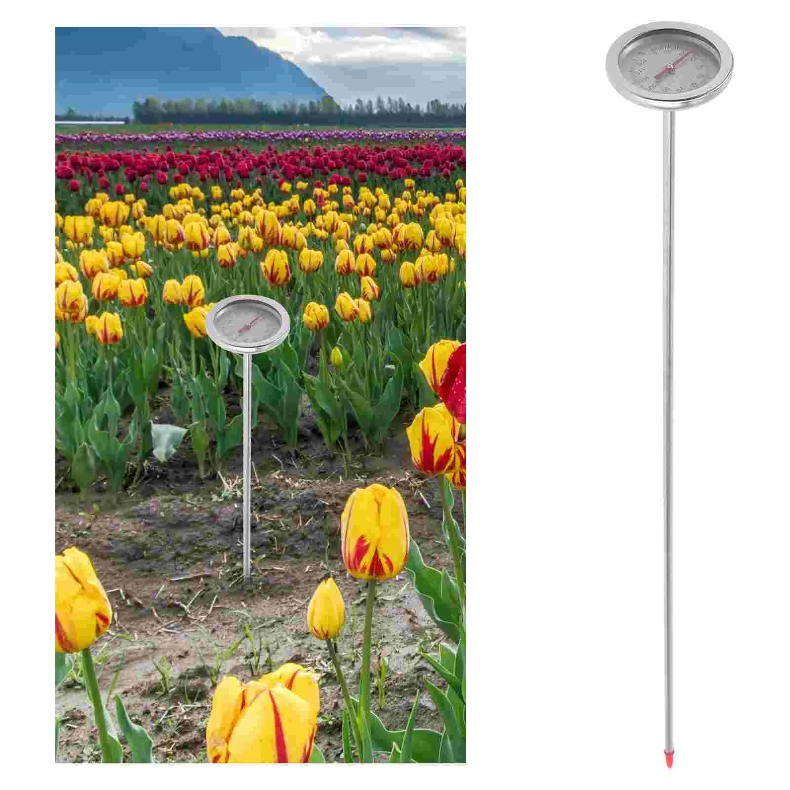 

1pc Gardening Gardening Soil Temperature Detector Tool