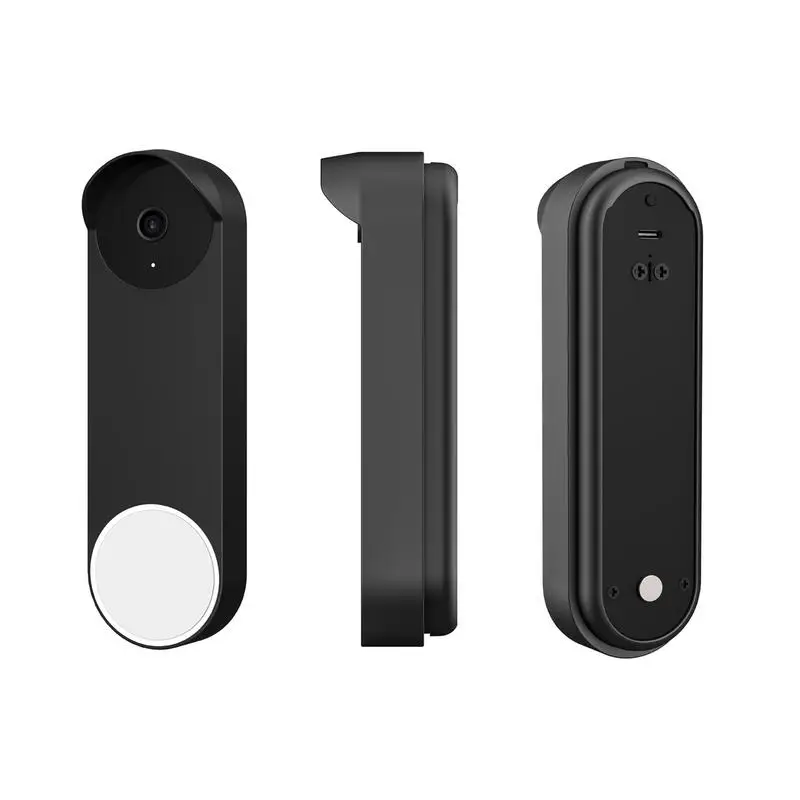 

Waterproof Silicone Protective Cover For Wireless Doorbell Weather Resistant Cover For Smart Nest Doorbell IP Video Protection