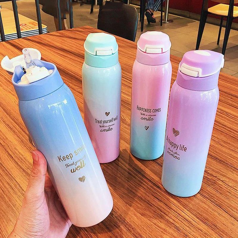 

Insulation Cup Duck Mouth Pot 304 Stainless Steel Gradient Cup Insulation Cup Student Kettle Men And Women Portable Water Cup