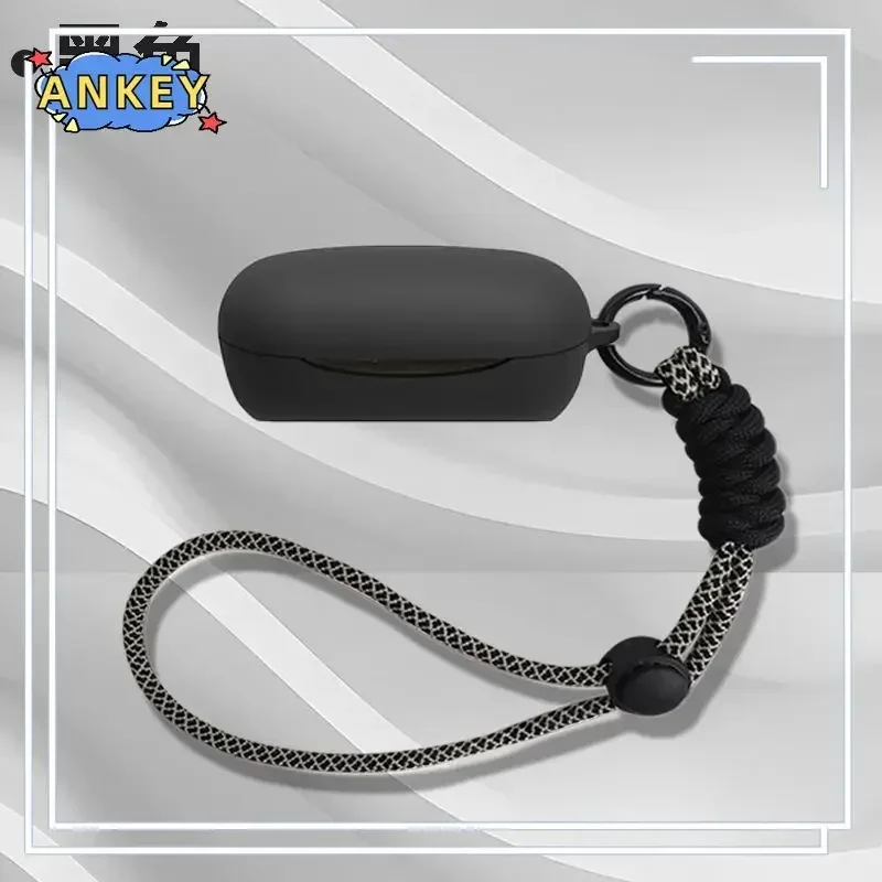 Чехол для SONY WF-XB700 защитные силиконовые чехлы нейлоновый ремешок XB700 WFXB700 Bluetooth