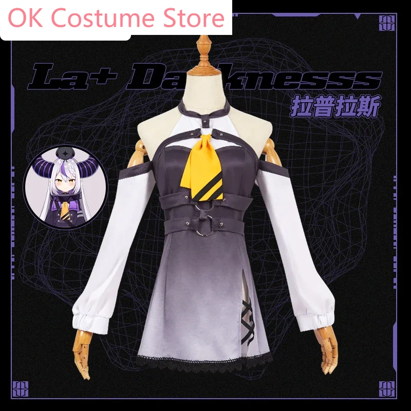 Костюм для косплея аниме Vtuber Hololive La + Darknesss