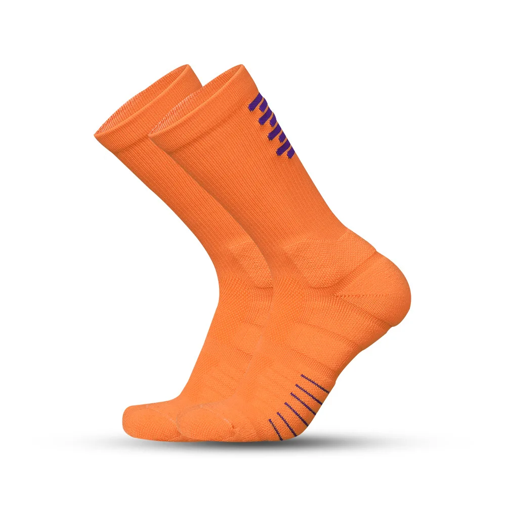 Men's Mid-tube Elite Basketball Socks Thickened Towel Bottom 8 Pairs Professional Outdoor Badminton Running Sports Socks Running
