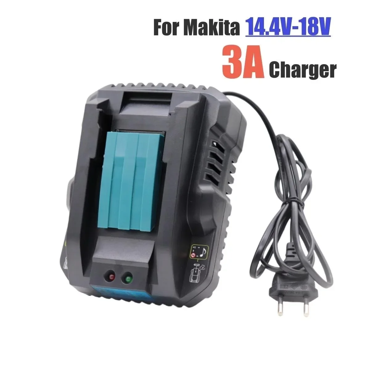 Зарядное устройство для литий-ионных батарей 3 А Makita 18 в 14 4 В BL1860 BL1850 BL1840 BL1830 BL1820