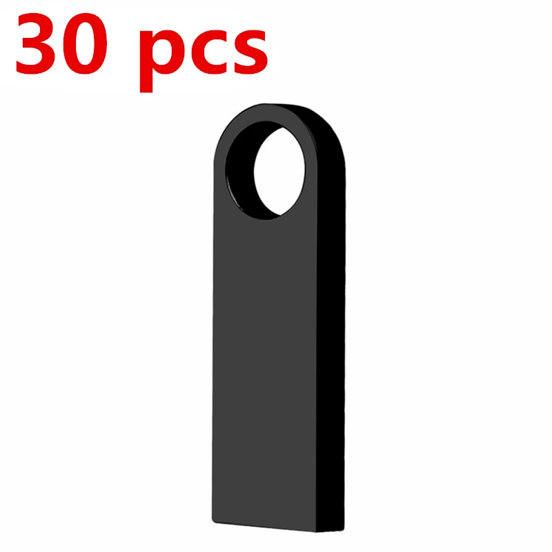 30 pcs pen drive 64gb 32gb black Flash Disk  Usb flash drive Novelty Gift Idea usb key for PC