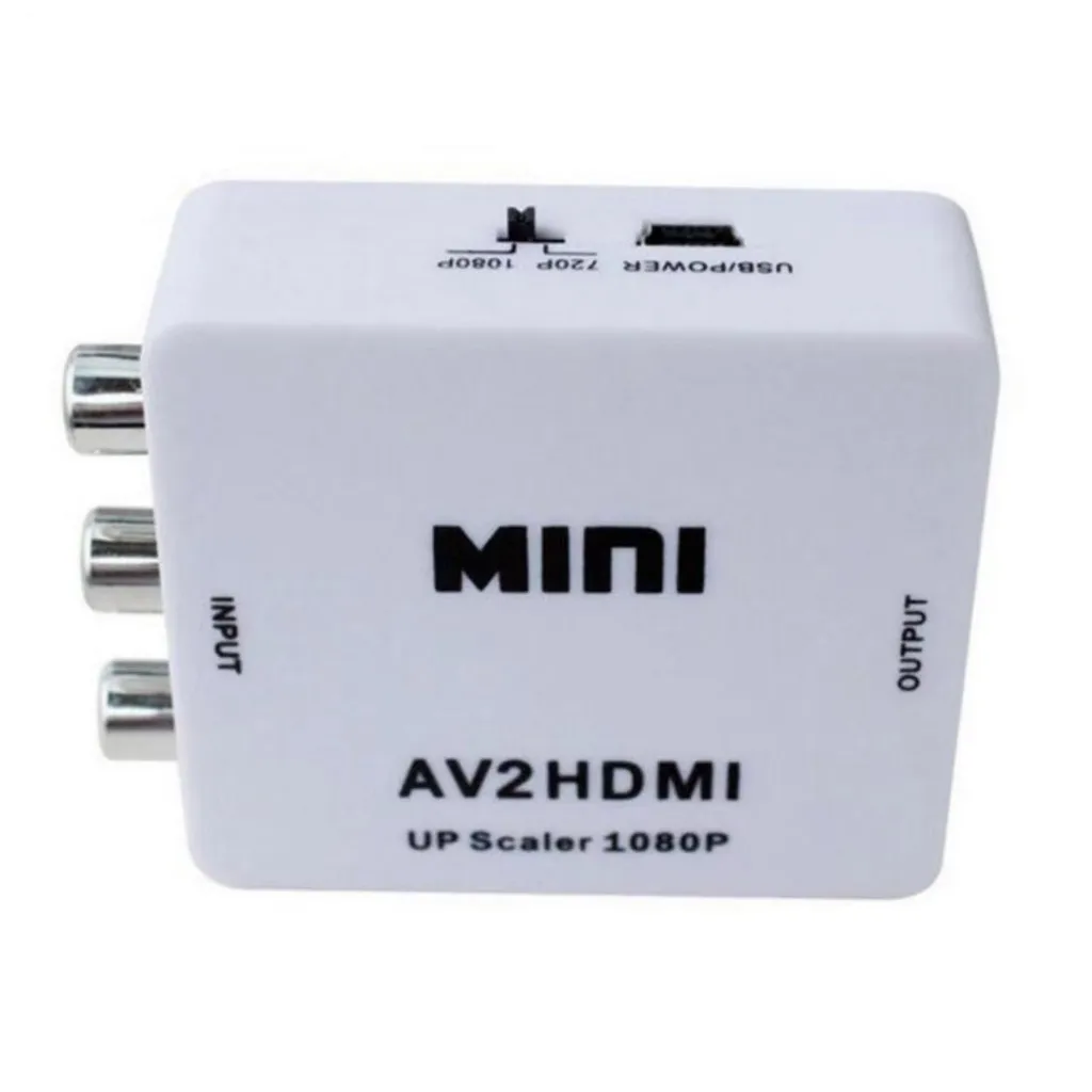 

Av Video And Audio Converter For Hdmi Hd Compatible 1080p