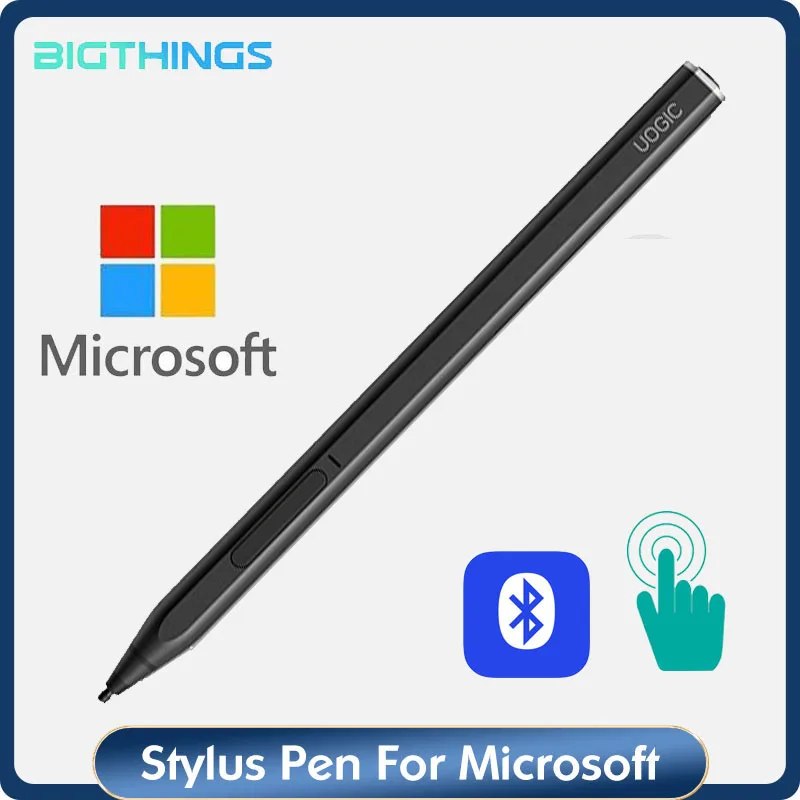 

Stylus Pen Bluetooth for Microsoft Surface Pro 4096 Pressure Sensitive Fast Charging Palm Rejection Microsoft Certified