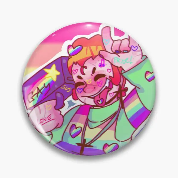 Friday Night Funkin Pico Lgbtq мягкая булавка на пуговицах одежда модный подарок шляпа для