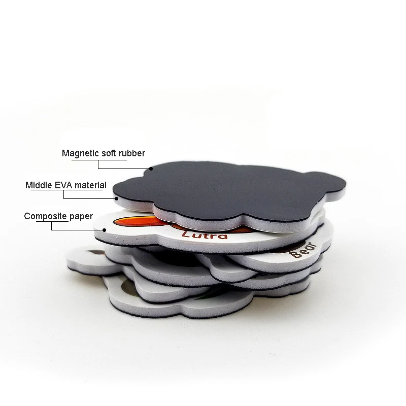 Креативные Мультяшные магниты на холодильник для детей зоопарк фотомагниты