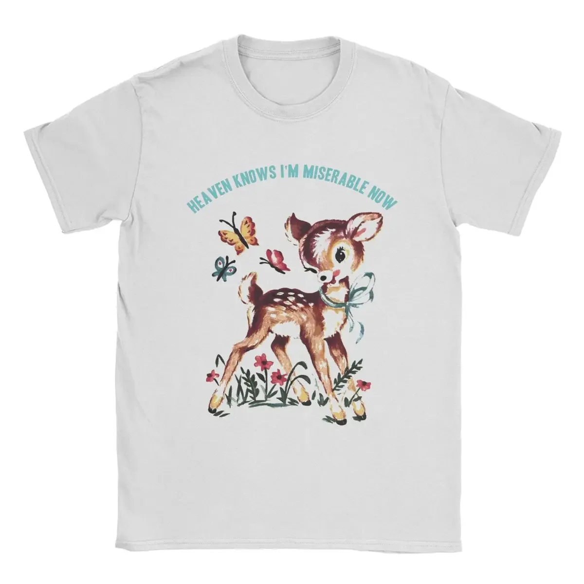 Футболка мужская из 100% хлопка с круглым вырезом