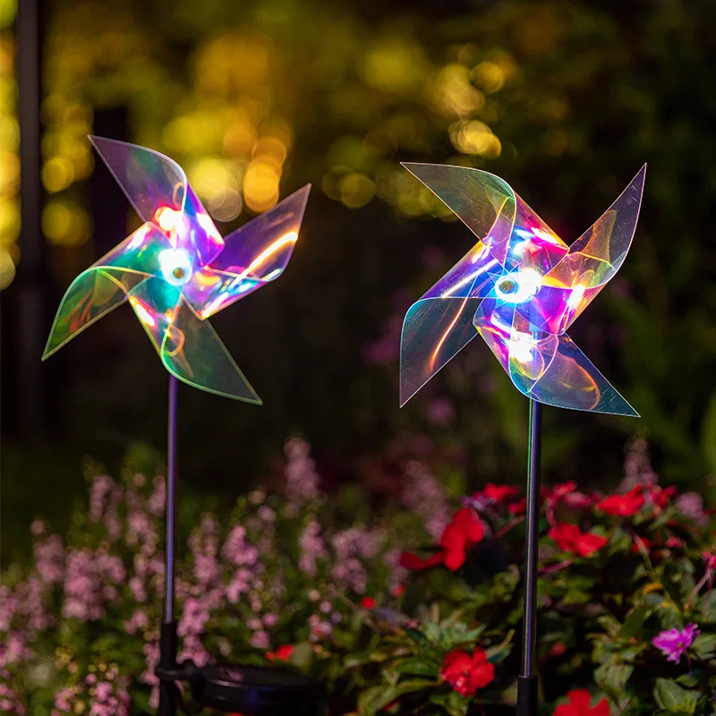 

Solar Magic Windmill Light Outdoor Waterproof LED