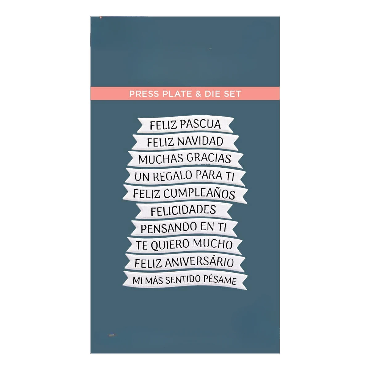 Штампы Sentiment для скрапбукинга