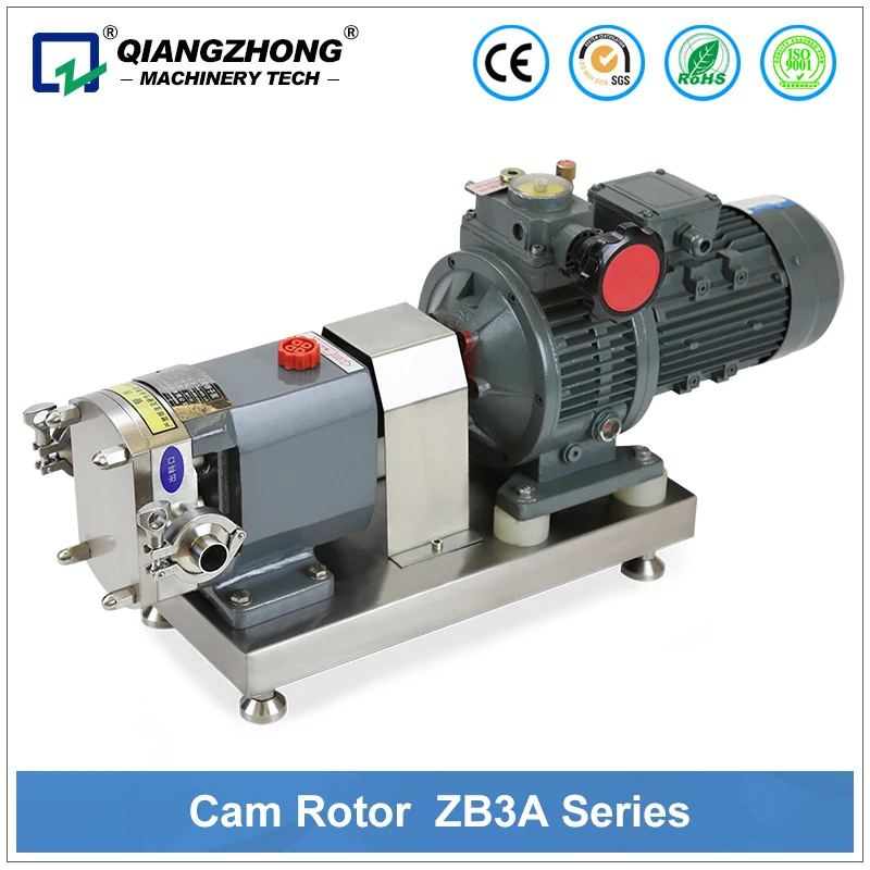 Роторный насос высокой вязкости сироп медовый перекачивающий санитарная
