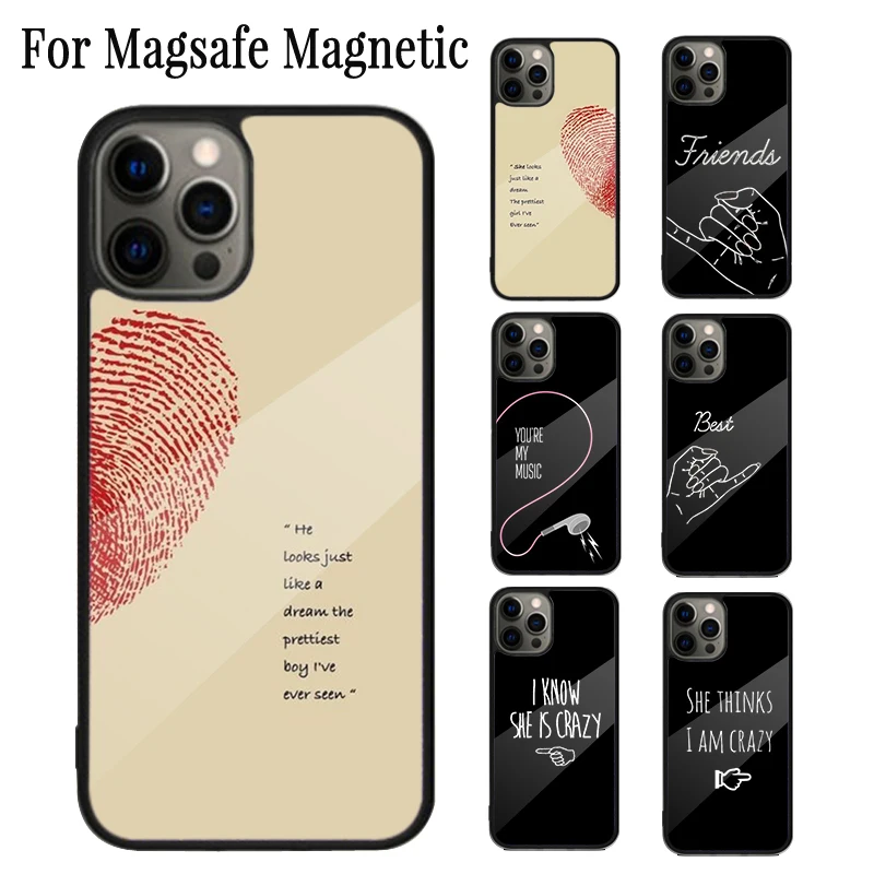 Чехол для телефона iPhone 16 15 14 Plus 13 12 Mini 11 Pro Max Magsafe