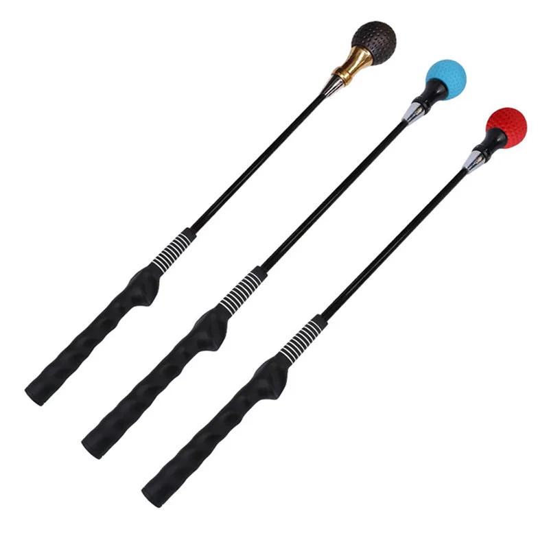 Golf Swing Trainer Adjustable Strength Beginner Posture Correction Grip Golf Training Stick Golf Swing Training Aid Accessories