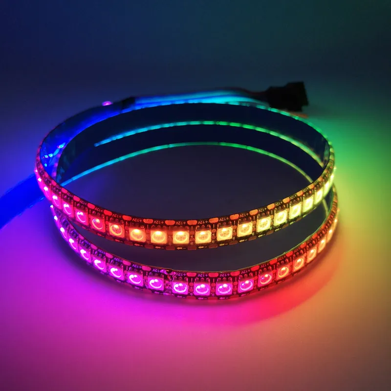 Пиксельная светодиодная RGB ленсветильник WS2815 (WS2812B/WS2813) индивидуальное