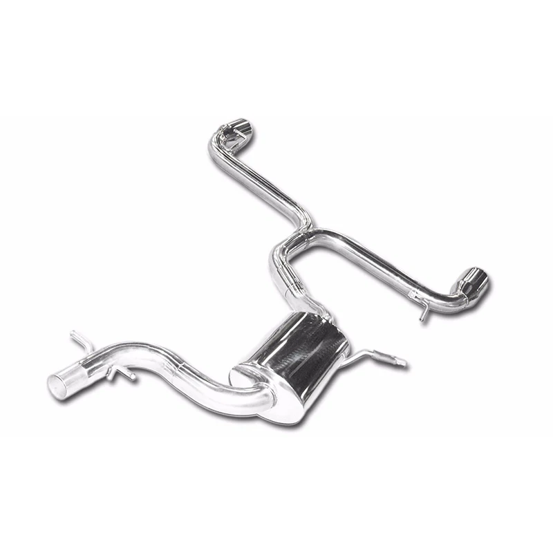 SS Catback Turbo выхлопная труба для 09-12 VW Golf Vi GTi 2 0 T MK6 3 5 &quotнаконечник