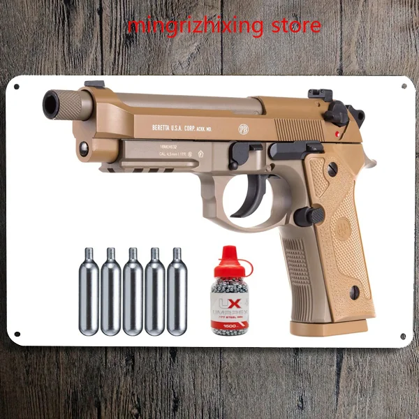 Пневматический пистолет P320 Sig Sauer M17 ASP 177 дюймовый Койот песочного цвета с 500