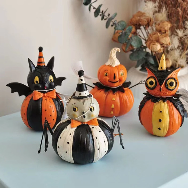 

67JE Halloween Resin Figurine 1 Set Household Children Kids Boys Girls Birthday Gift