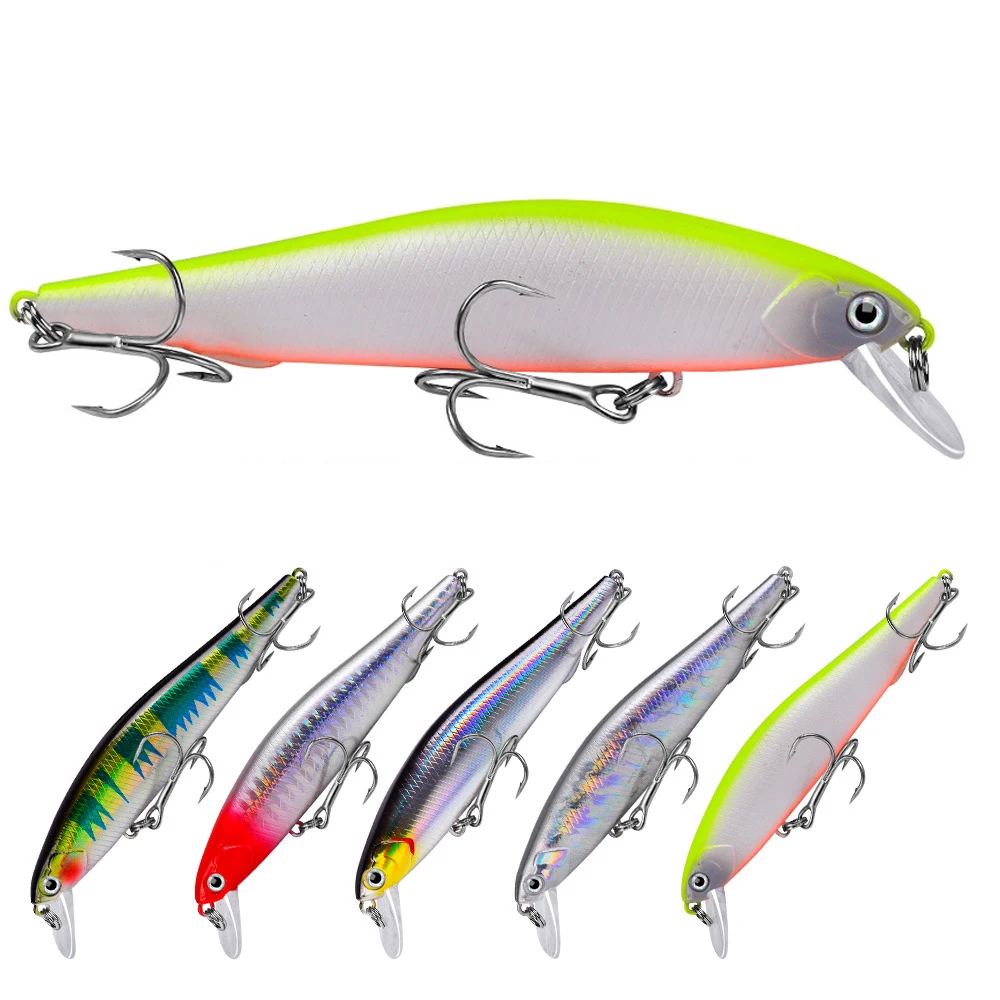 

1 шт., рыболовная приманка в форме гольяна, 6-11 см, 5-14,5 г