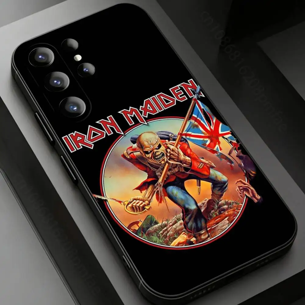 Фото Чехол для телефона Rock Band I-Iron Maiden для Samsung Galaxy S24,25,26,23 22,21,S20 Plus Ultra FE, мягкие чехлы-футляры №2