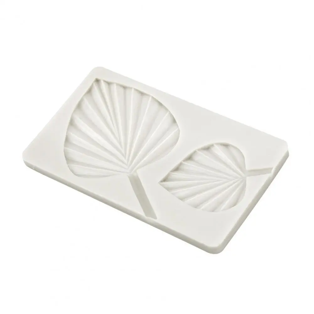 

Fondant Mold Convenient Reusable Lightweight Lovely Leaf Shape Chocolate Mold for Kitchen Chocolate Mold Fondant Mold