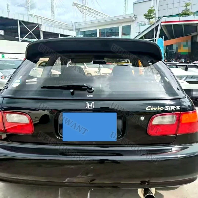 Фото Для Honda Civic SiR II EG6 GEN 5 Хэтчбек: Кастомные детали, спойлер на багажник, заднее антикрыло HighKick, комплекты обвесов, прямые поставки с завода, 1991-1995 гг. №5