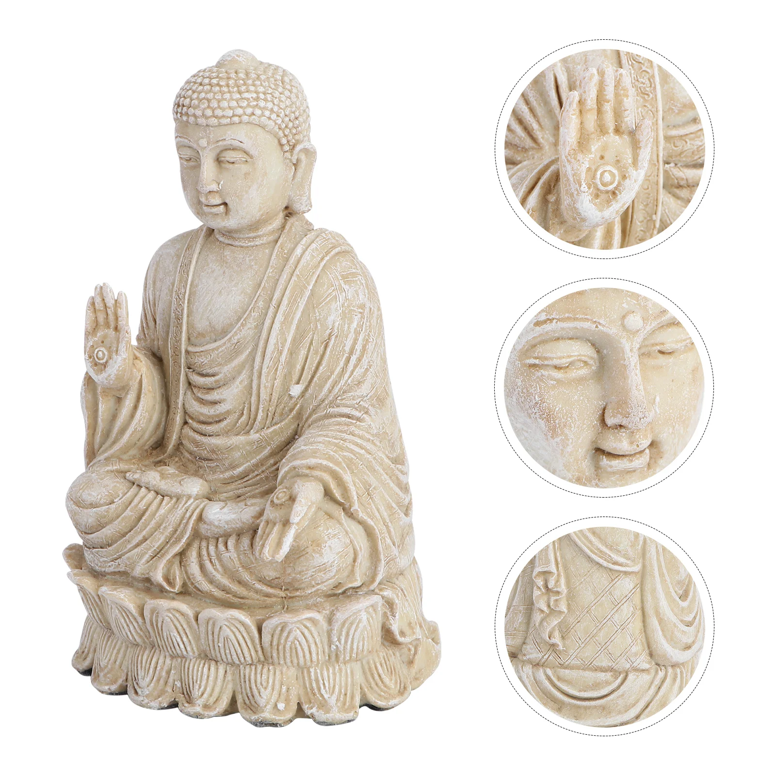 

1pc Resin Ornament Statue Figurines Sculpture for Home Office