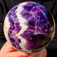 natural crystal ball furnishings dream ametyst natural stone furnishings wealth prosperous connections wedding