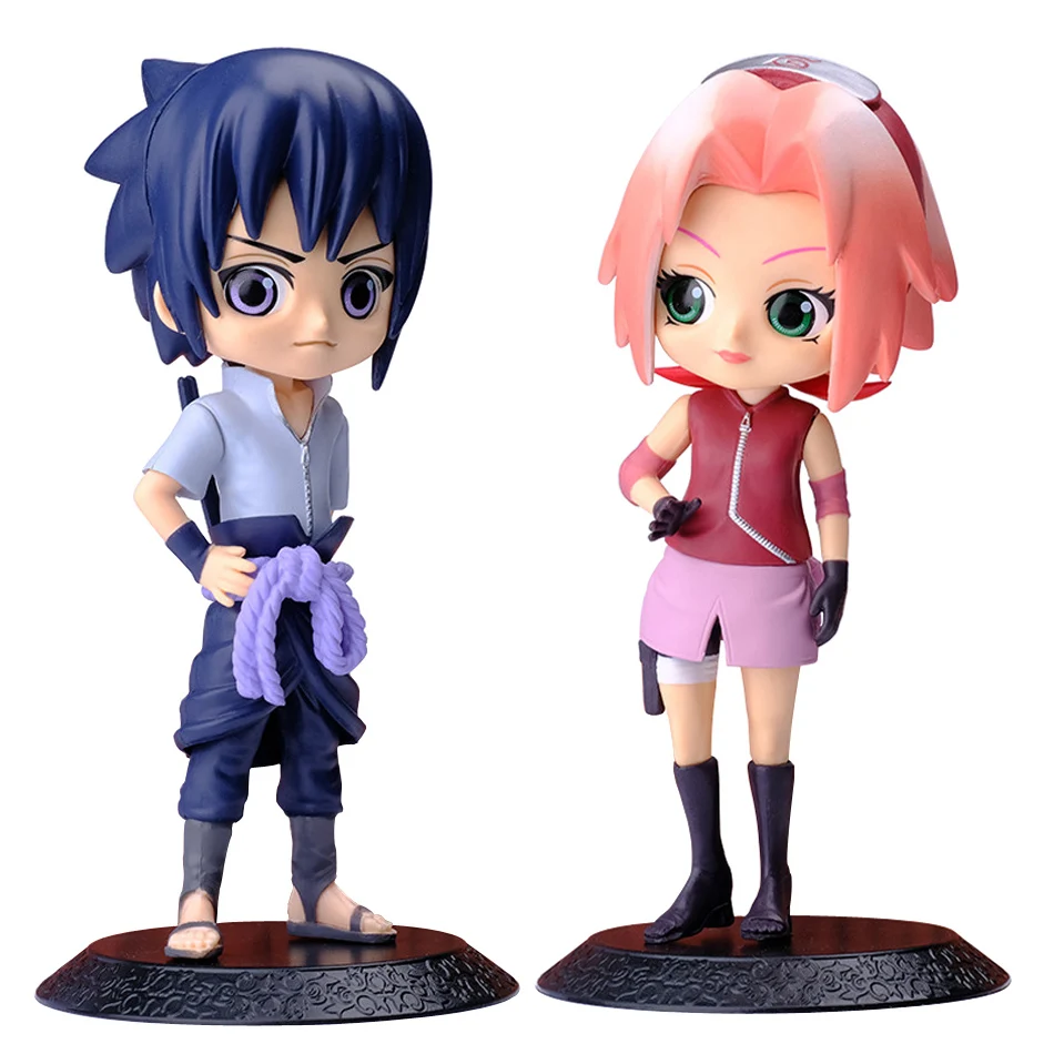 15cm Naruto Sakura Action Figures Uchiha Gaara Kakashi Model PVC Anime Figurines For Decoration Collection Gift Toys Qposket images - 6