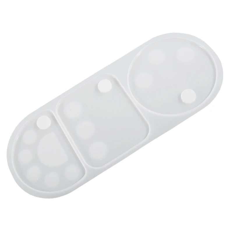 

Художественная краска, палитра, силиконовая форма, агат, подставка, смола, формы для изготовления эпоксидной смолы, ломтики агата, палитра д...